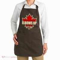 Elbows Up Canada EST 1867 Protest Apron thumb 2