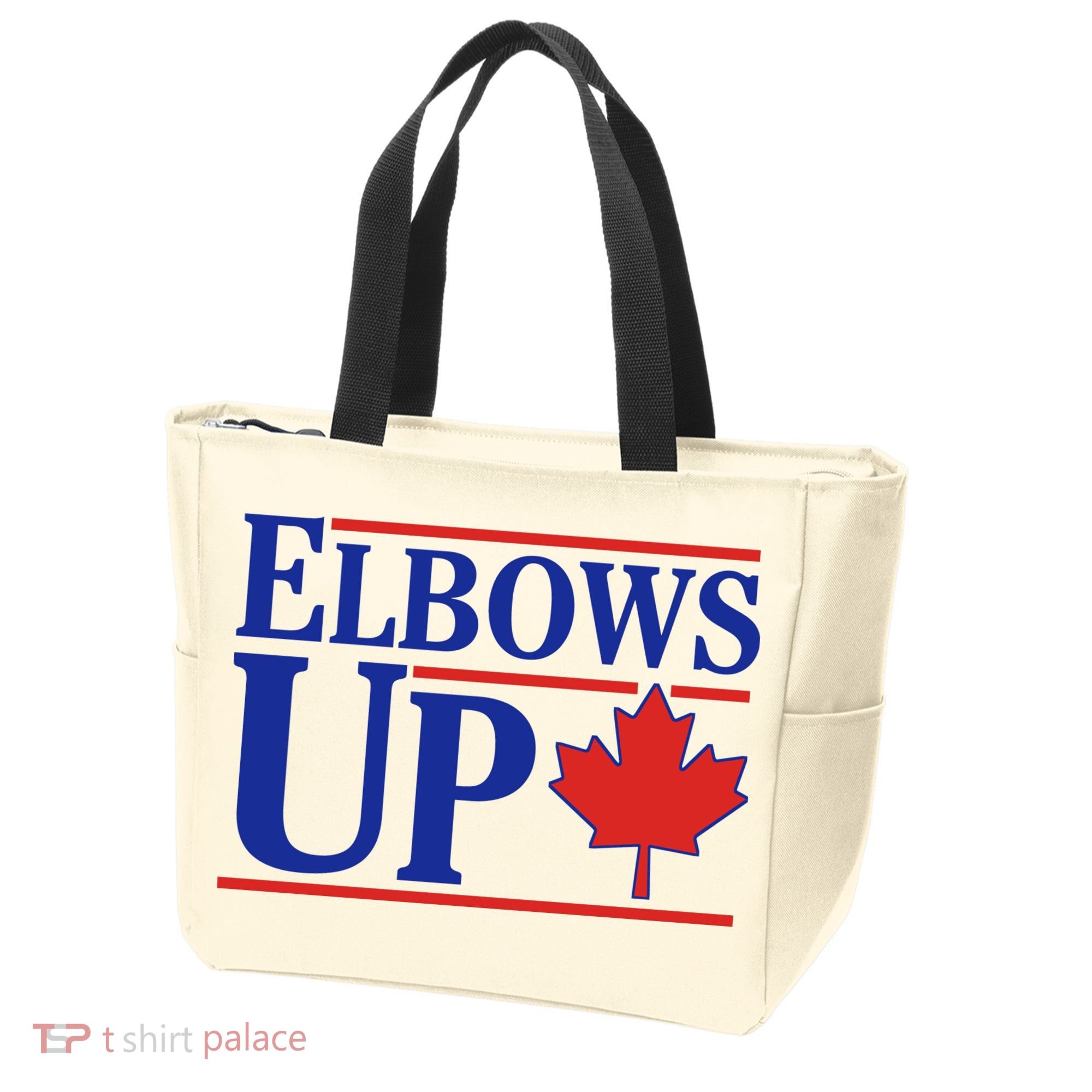 Elbows Up Canada Tote Bag