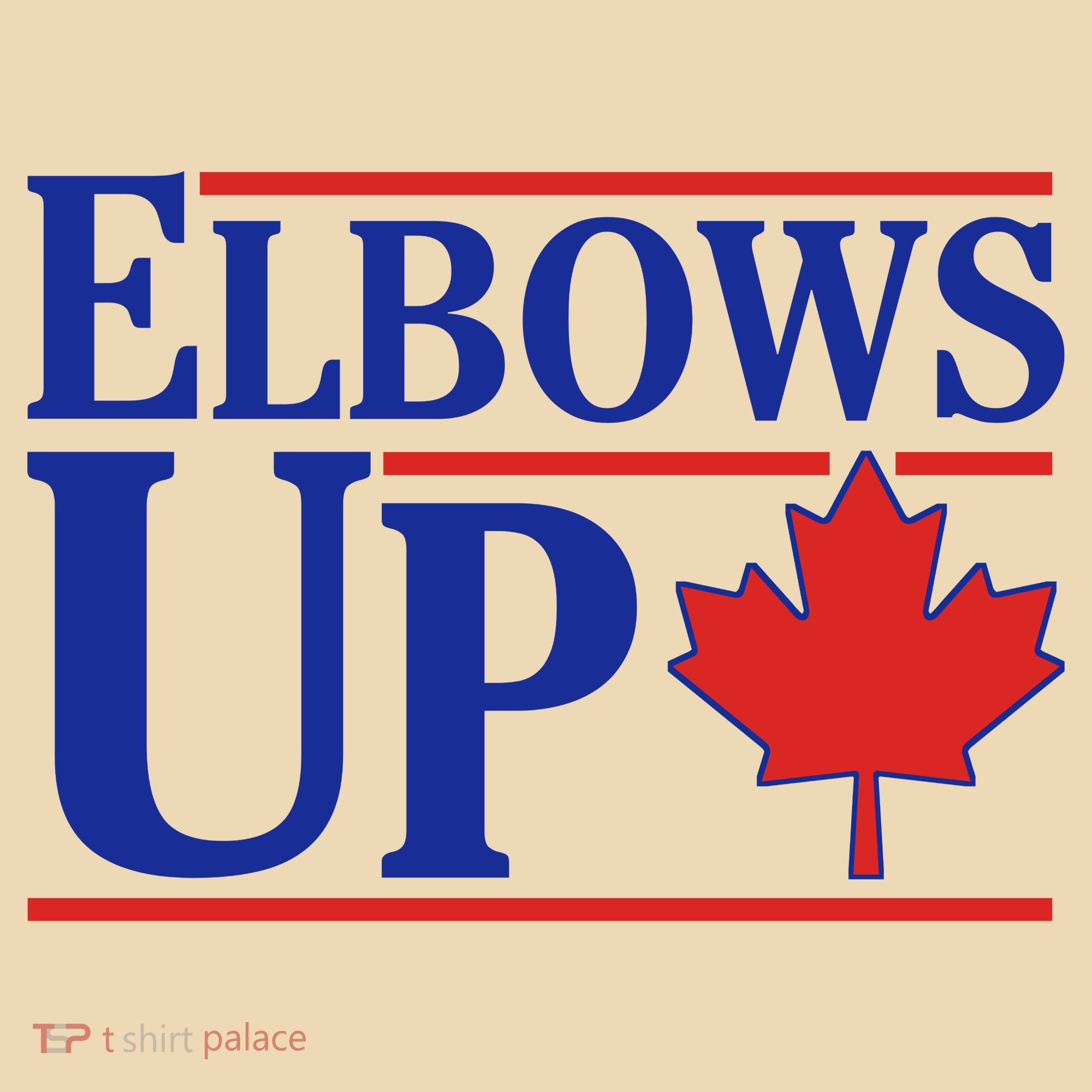 Elbows Up Canada Tote Bag