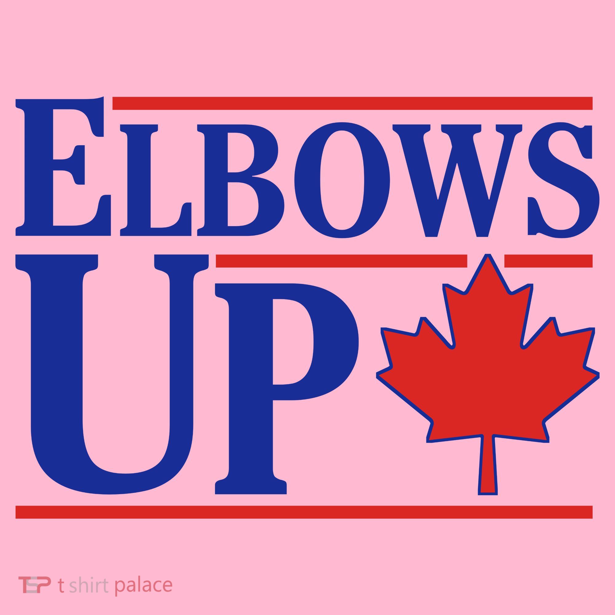 Elbows Up Canada Coaster