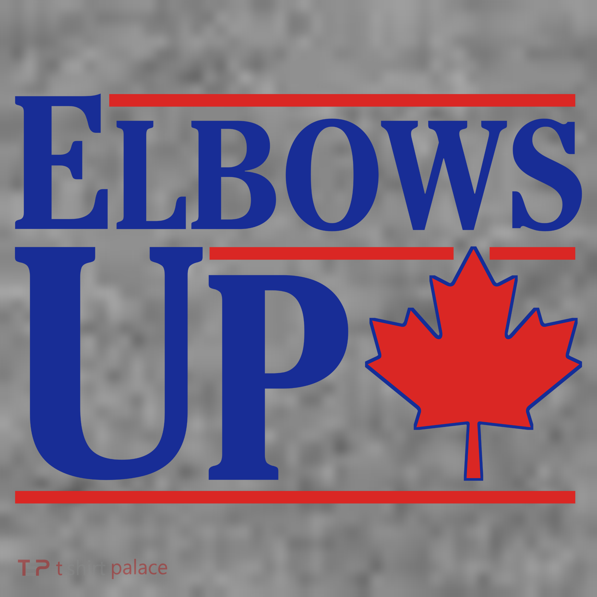 Elbows Up Canada Toddler Hoodie