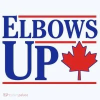 Elbows Up Canada Hoodie thumb 2