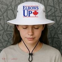 Elbows Up Canada Bucket Hat thumb 3