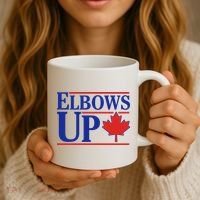 Elbows Up Canada Coffee Mug thumb 3