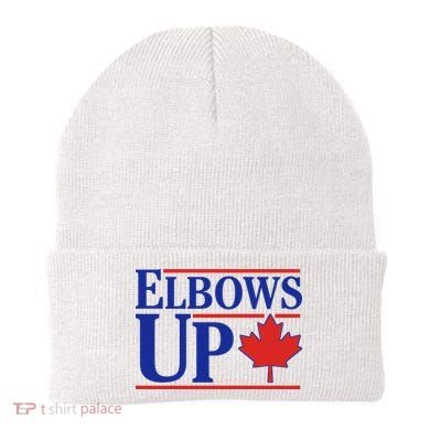 Elbows Up Canada Beanie