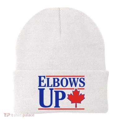 Elbows Up Canada Beanie