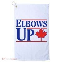 Elbows Up Canada Golf Towel thumb 0