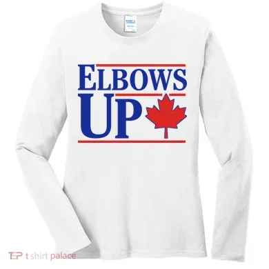 Elbows Up Canada Women's Long Sleeve Shirt