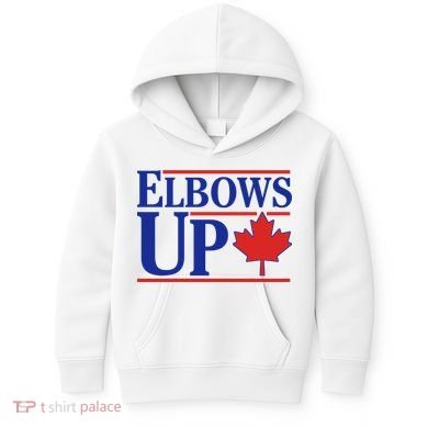 Elbows Up Canada Kids Hoodie