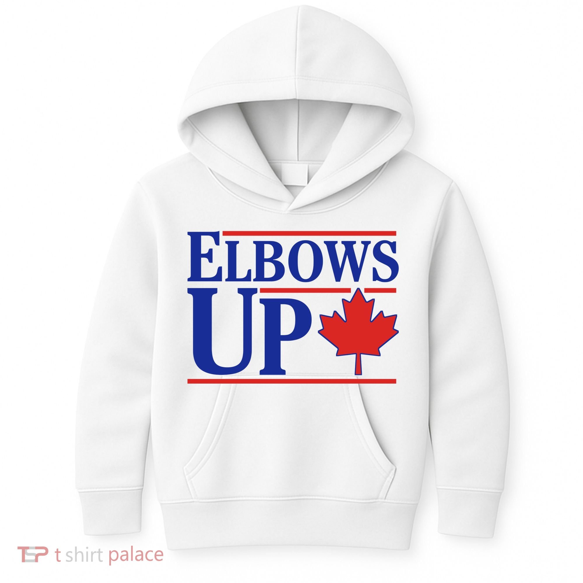 Elbows Up Canada Kids Hoodie