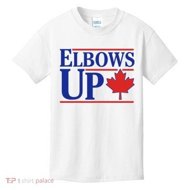 Elbows Up Canada Kids T-Shirt
