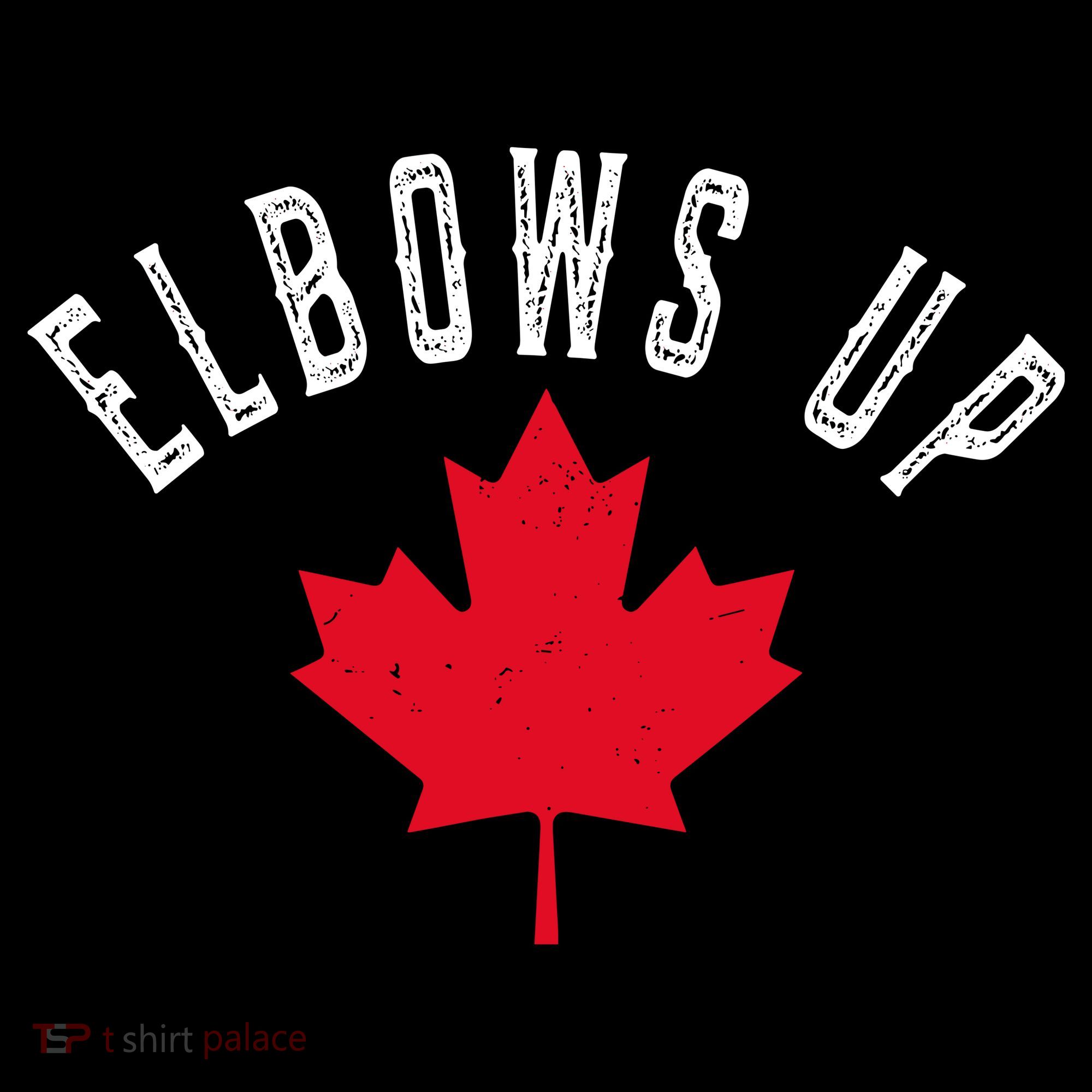 Elbows Up Canada USA-Made Doggie Bandana