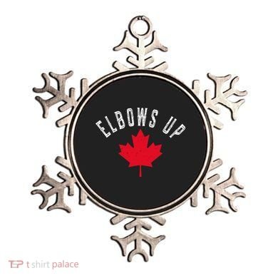 Elbows Up Canada Ornament