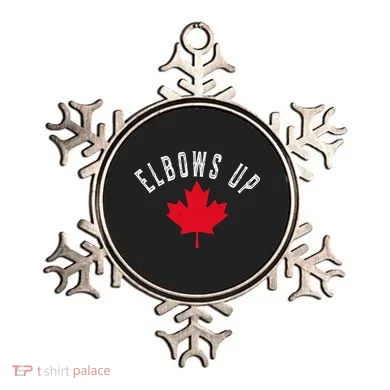 Elbows Up Canada Ornament