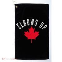 Elbows Up Canada Golf Towel thumb 0