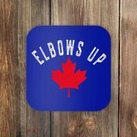 Elbows Up Canada Coaster thumb 0