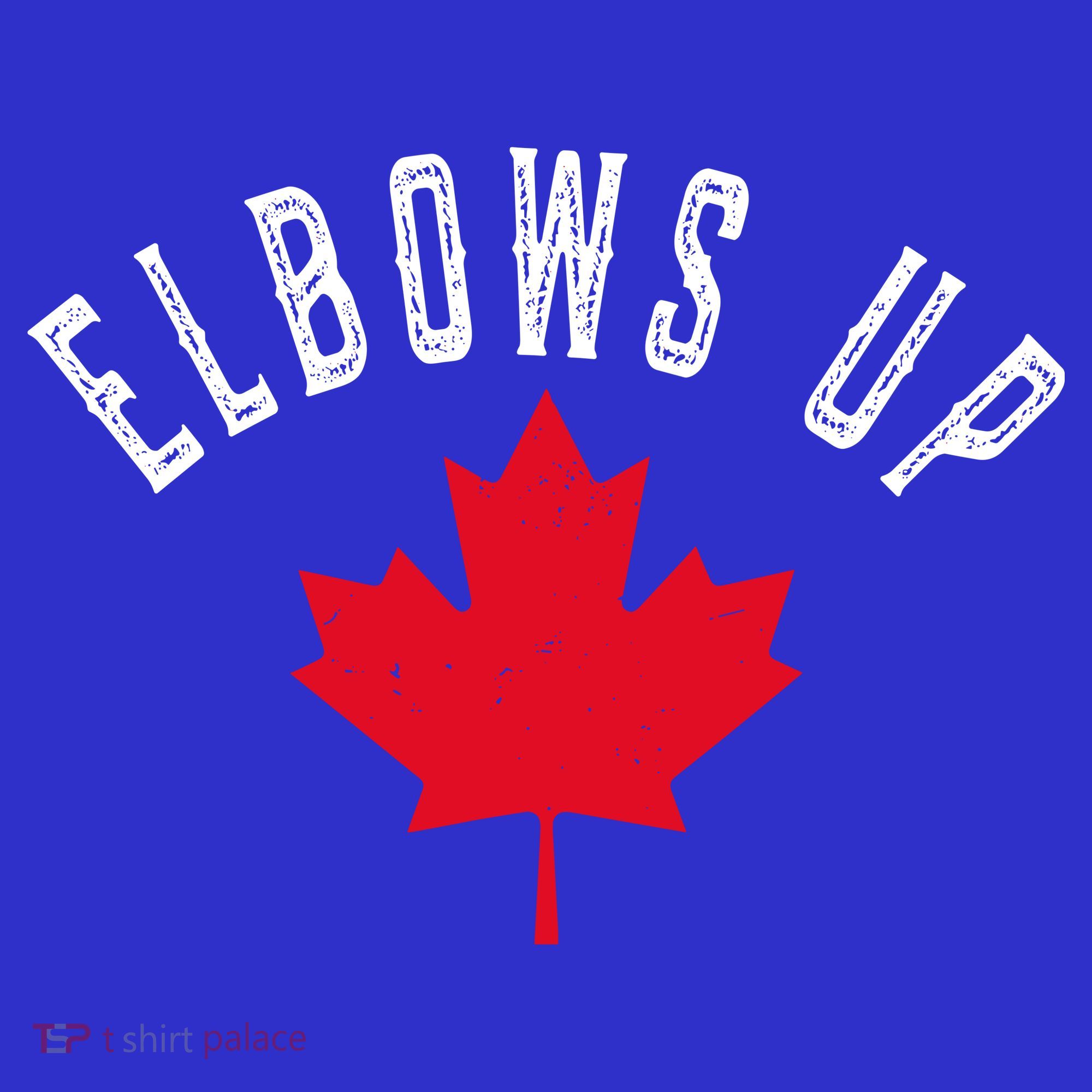 Elbows Up Canada Kids Long Sleeve Shirt