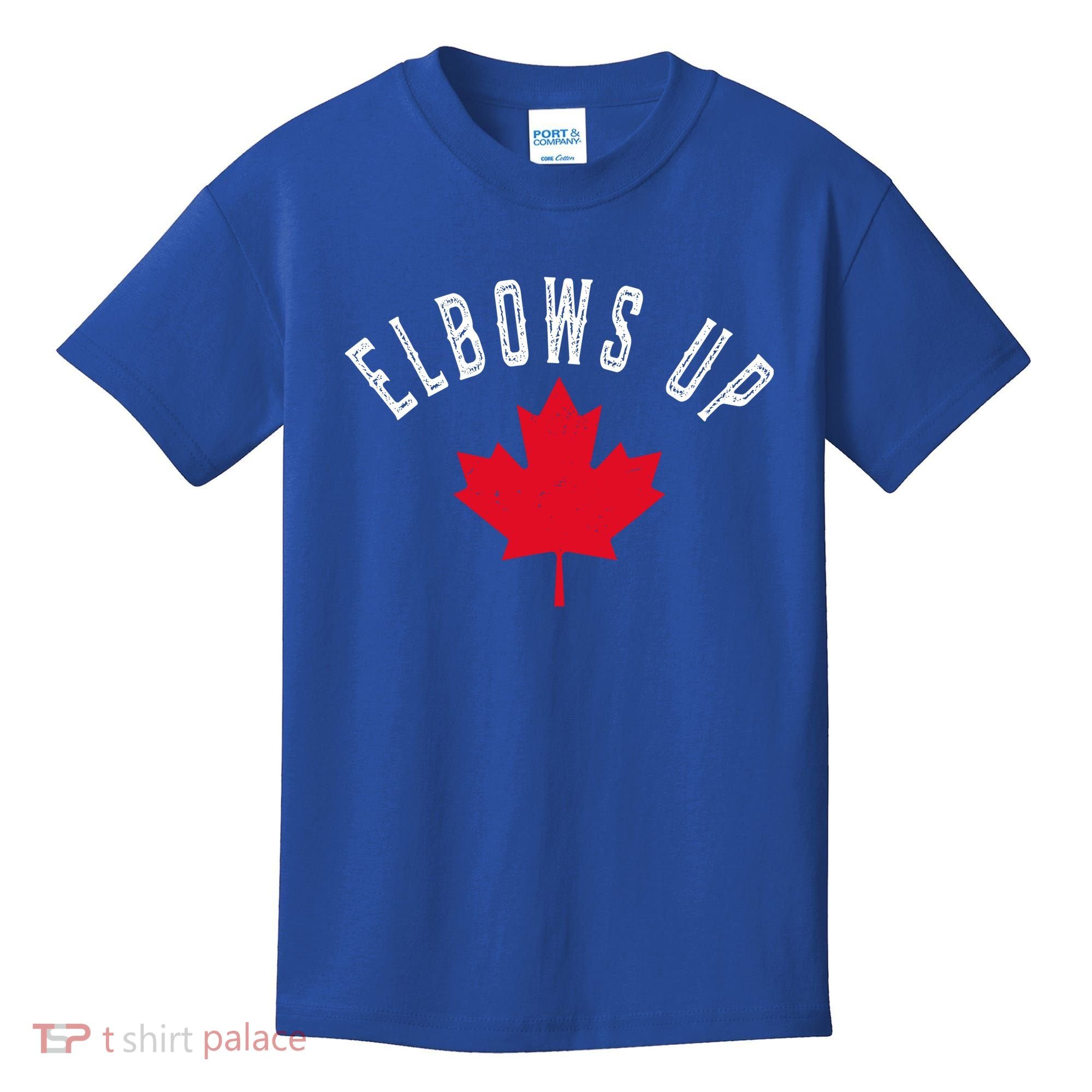 Elbows Up Canada Kids T-Shirt