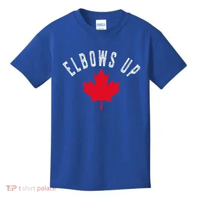 Elbows Up Canada Kids T-Shirt