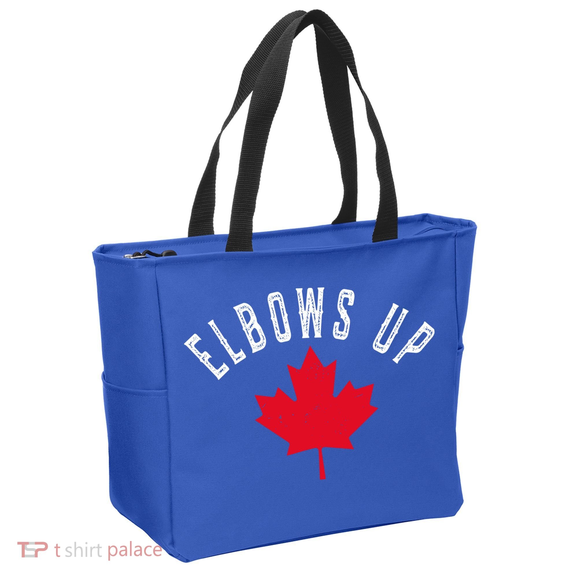 Elbows Up Canada Tote Bag
