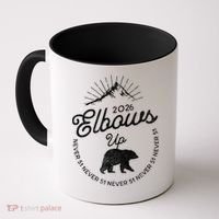 Elbows Up Canada 2026 Never 51 Coffee Mug thumb 0