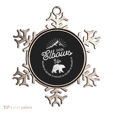 Elbows Up Canada 2026 Never 51 Ornament