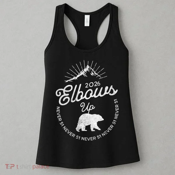 Elbows Up Canada 2026 Never 51 Women's Tank Top