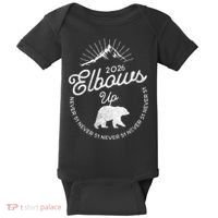 Elbows Up Canada 2026 Never 51 Baby Bodysuit thumb 0