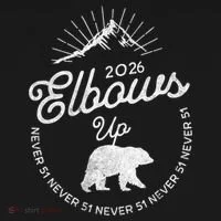 Elbows Up Canada 2026 Never 51 Toddler Hoodie thumb 2