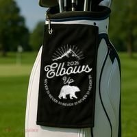 Elbows Up Canada 2026 Never 51 Golf Towel thumb 2