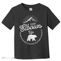 Elbows Up Canada 2026 Never 51 Toddler T-Shirt thumb 0