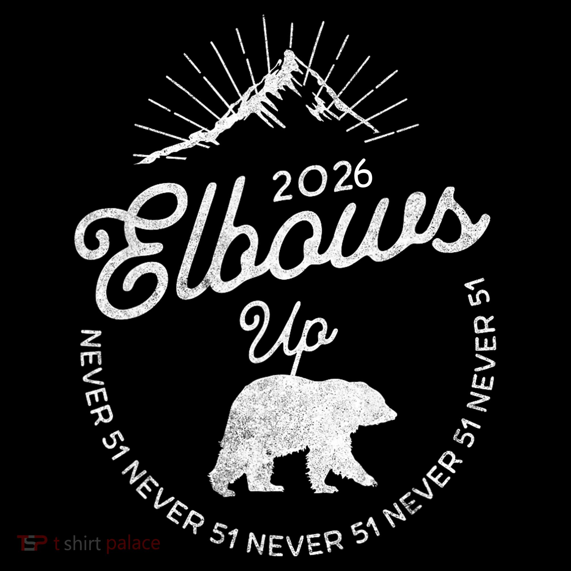 Elbows Up Canada 2026 Never 51 Toddler T-Shirt
