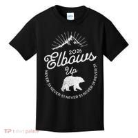 Elbows Up Canada 2026 Never 51 Kids T-Shirt thumb 0
