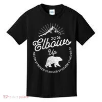 Elbows Up Canada 2026 Never 51 Kids T-Shirt thumb 0