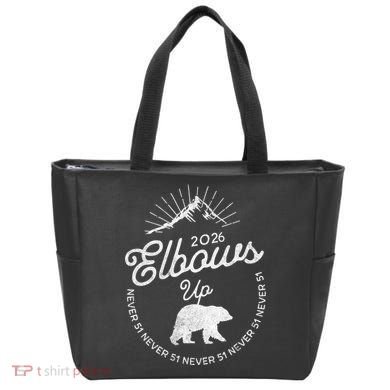 Elbows Up Canada 2026 Never 51 Tote Bag
