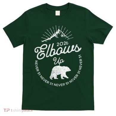 Elbows Up Canada 2026 Never 51 T-Shirt