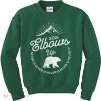 Elbows Up Canada 2026 Never 51 Kids Sweatshirt thumb 0