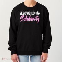 Elbows Up Canada Solidarity  Women's Sweatshirt thumb 0