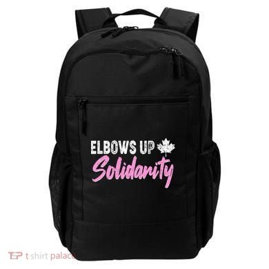 Elbows Up Canada Solidarity  Backpack