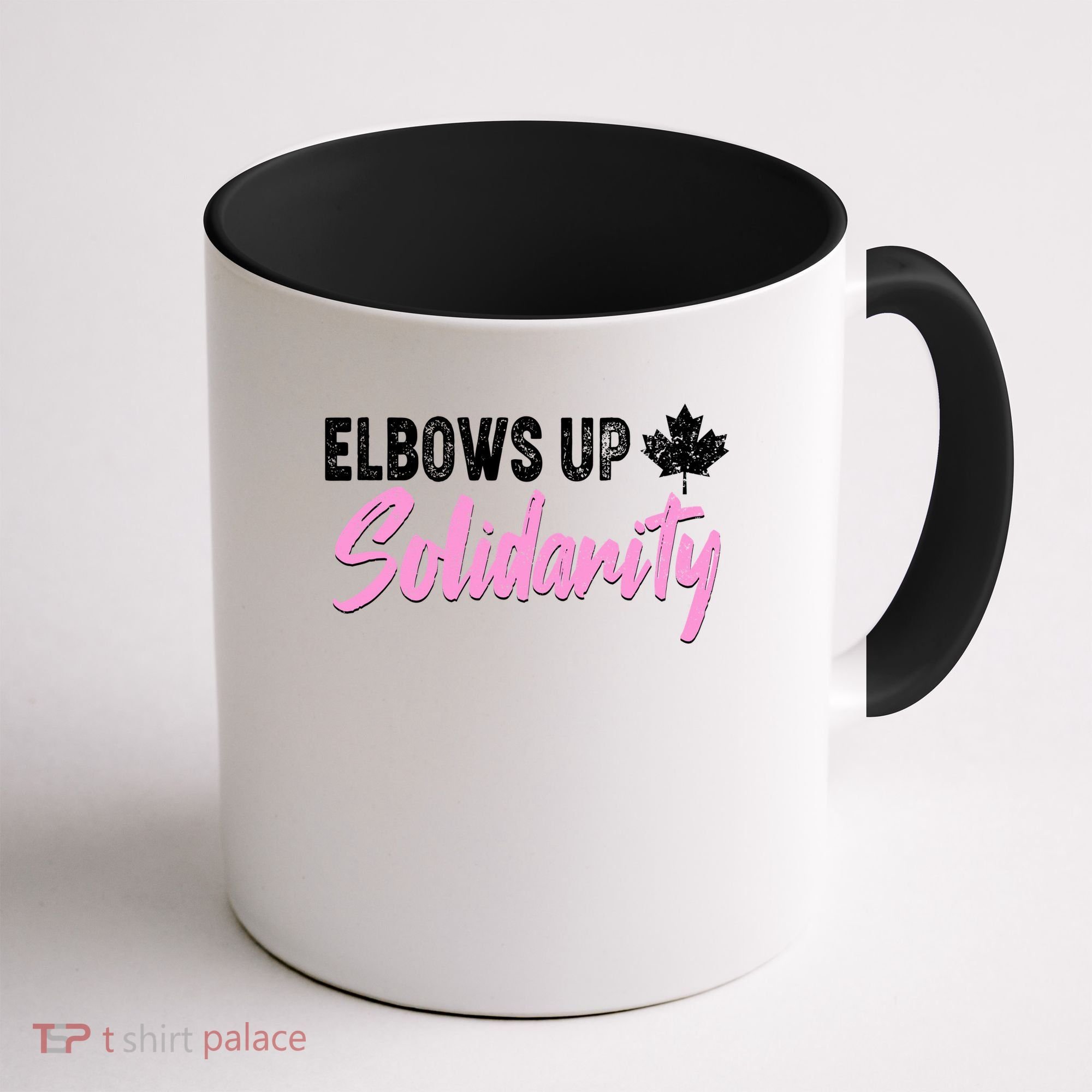 Elbows Up Canada Solidarity  Coffee Mug