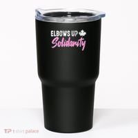 Elbows Up Canada Solidarity  Tumbler thumb 0