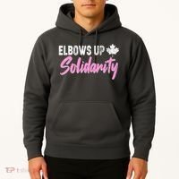 Elbows Up Canada Solidarity  Hoodie thumb 2