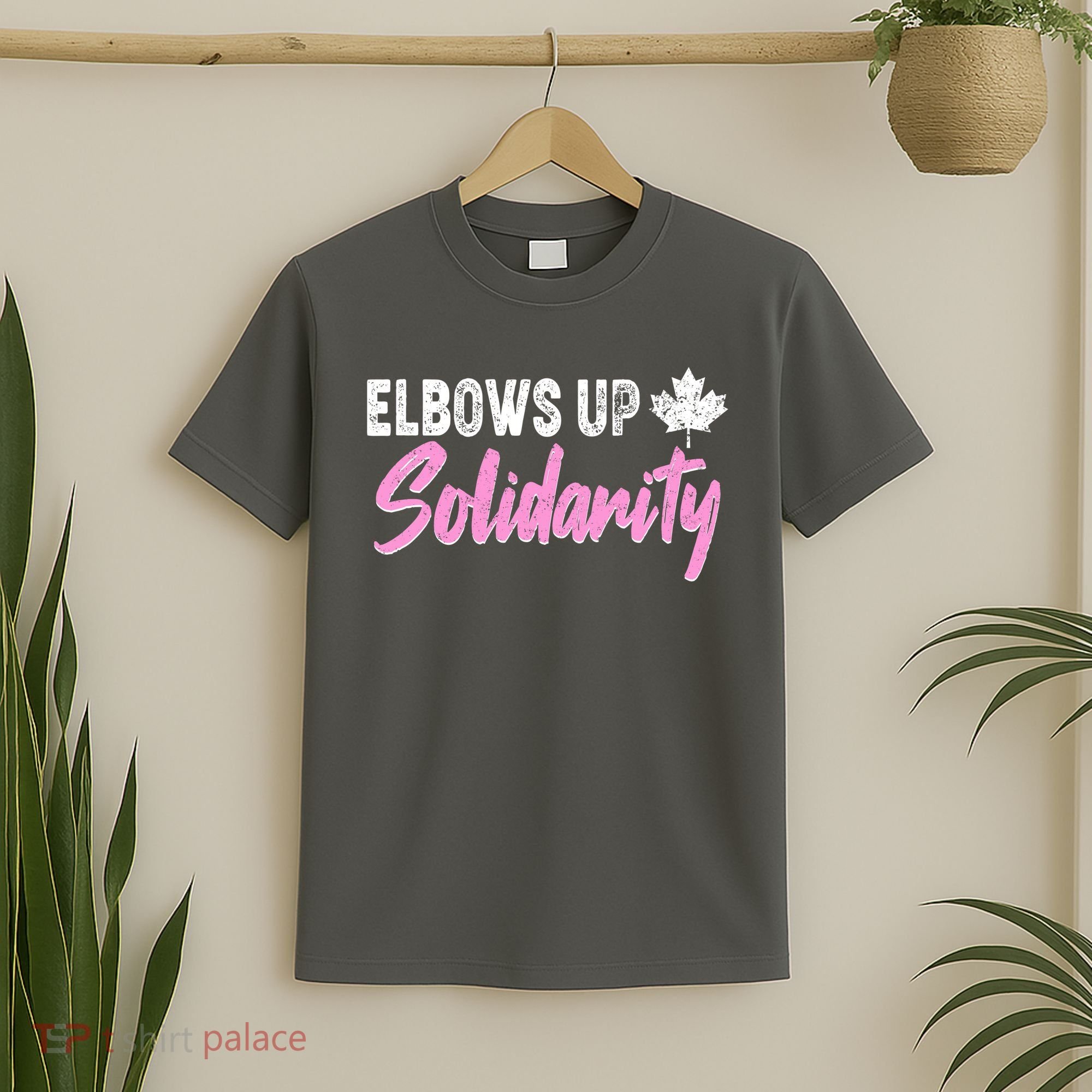 Elbows Up Canada Solidarity  T-Shirt