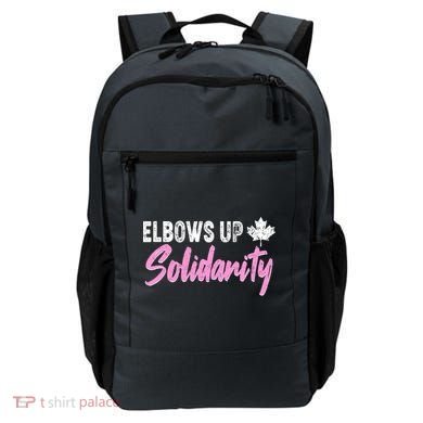 Elbows Up Canada Solidarity  Backpack