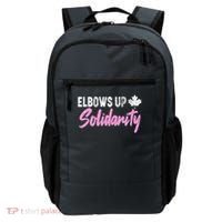 Elbows Up Canada Solidarity  Backpack thumb 0