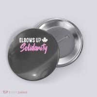 Elbows Up Canada Solidarity  Button thumb 0
