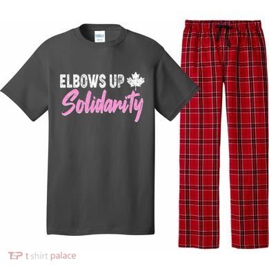 Elbows Up Canada Solidarity  Pajama Set