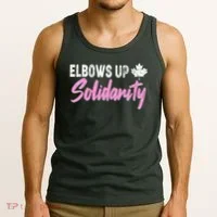 Elbows Up Canada Solidarity  Tank Top thumb 3