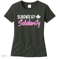 Elbows Up Canada Solidarity  Women's T-Shirt thumb 0