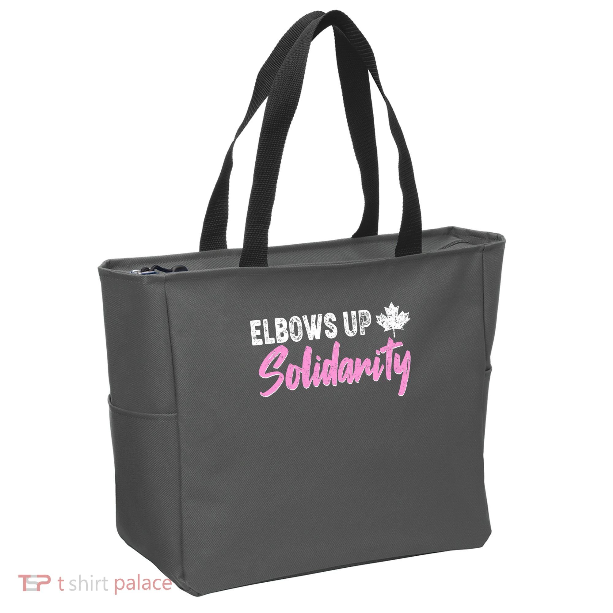 Elbows Up Canada Solidarity  Tote Bag